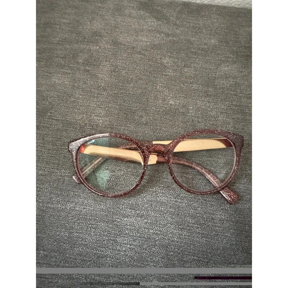 Armani Exchange AX3063 8287 Glitter Pink Oval Womens Eyeglasses‎ 52mm